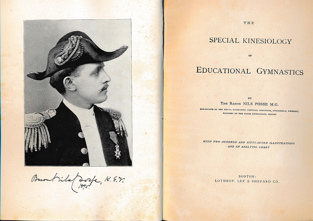  Nils Posse, a medical gymnast from Sweden, wrote the very first book ever with the word 'Kinesiology' in the book's title: 'The Special Kinesiology Of Educational Gymnastics', Boston 1894. 